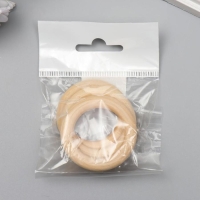 Кольца деревянные d=50±3 мм (набор 3 шт) без покрытия Кольца деревянные d=50±3 мм (набор 3 шт) без покрытия