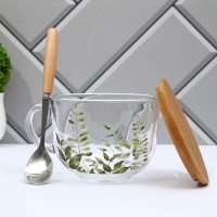 Кружка стеклянная &laquo;Весна&raquo;, 400 мл