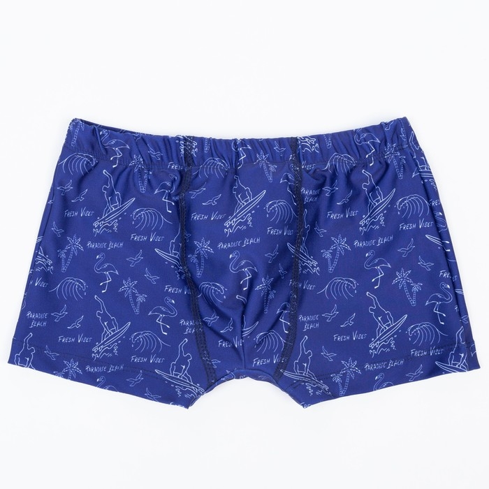 Плавки купальные для мальчика, цвет тёмно-синий, рост 116 см Плавки купальные для мальчика, цвет тёмно-синий, рост 116 см