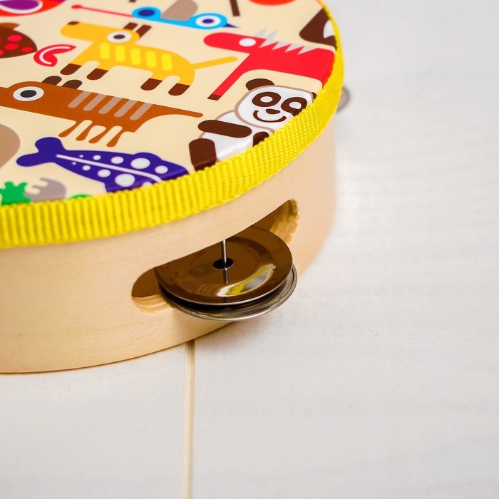 Бубен &laquo;Весёлые животные&raquo;