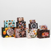 Набор коробок 10 в 1 "Мандарины", 30,5 х 19 х 13 - 12 х 6,5 х 4 см Набор коробок 10 в 1 "Мандарины", 30,5 х 19 х 13 - 12 х 6,5 х 4 см