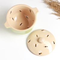 Бульонница с крышкой "Псковская" 0,5л / 11,5х13см, аромат лета Бульонница с крышкой "Псковская" 0,5л / 11,5х13см, аромат лета