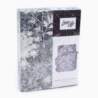 Постельное бельё LoveLife 2 сп Flower field 175х215см, 210х220см, 50х70см-2шт, хлопок, бязь, 125г/м2 Постельное бельё LoveLife 2 сп Flower field 175х215см, 210х220см, 50х70см-2шт, хлопок, бязь, 125г/м2