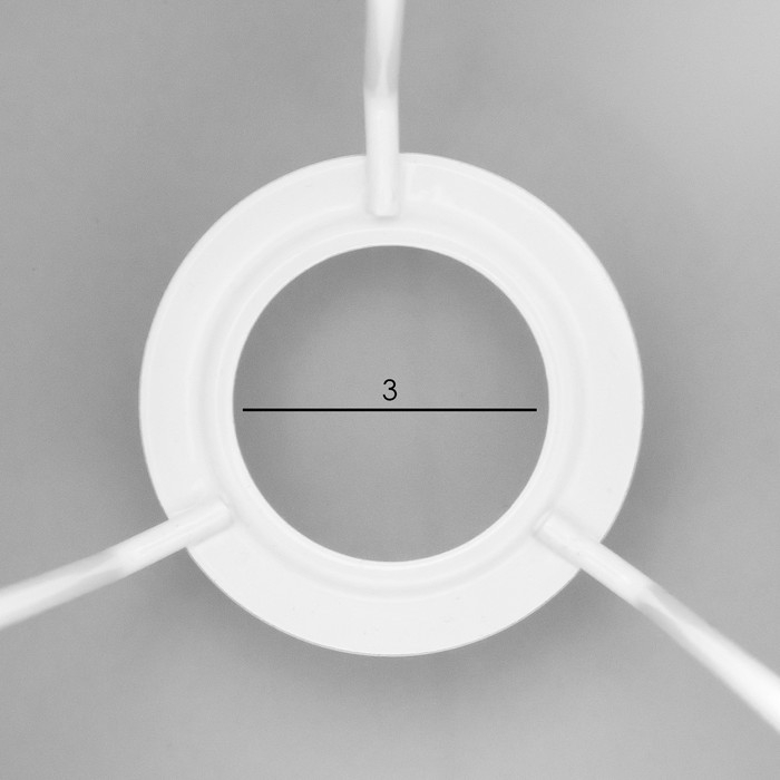 Абажур Абажур "Талька" белый Е14 14,5х14,5х16 см