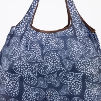 Сумка хозяйственная без застёжки, складная, цвет синий Сумка хозяйственная без застёжки, складная, цвет синий