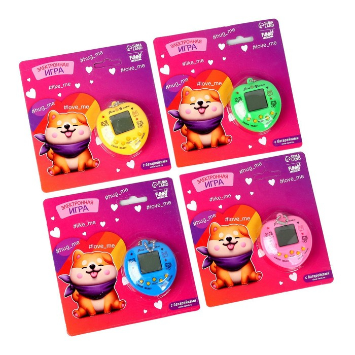 Электронная игра #love_me,168 персонажей, цвета МИКС, на блистере Электронная игра #love_me,168 персонажей, цвета МИКС, на блистере