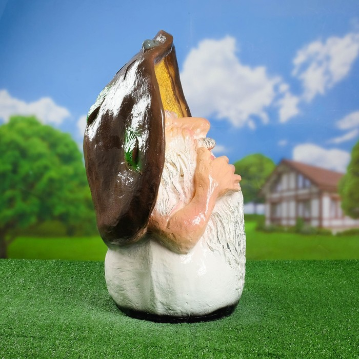 Садовая фигура Садовая фигура "Гриб Старик боровик" огромный 64х46см