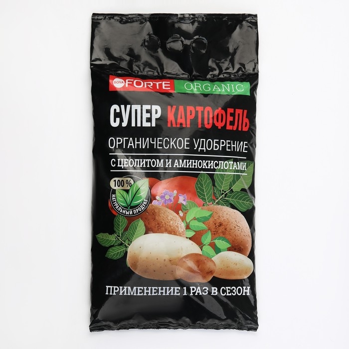 Органическое удобрение Органическое удобрение "Bona Forte", обогащенное цеолитом и аминокислотами, 2 кг