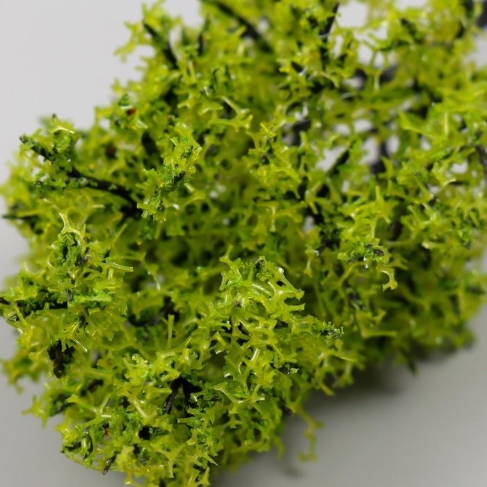 Искусственное растение для творчества пластик "Платан" 12 см