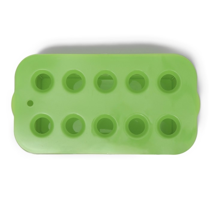 Ящик для выращивания зелёного лука, 29 &times; 16 &times; 8,5 см, 2,5 л, 10 лунок, зелёный, Greengo