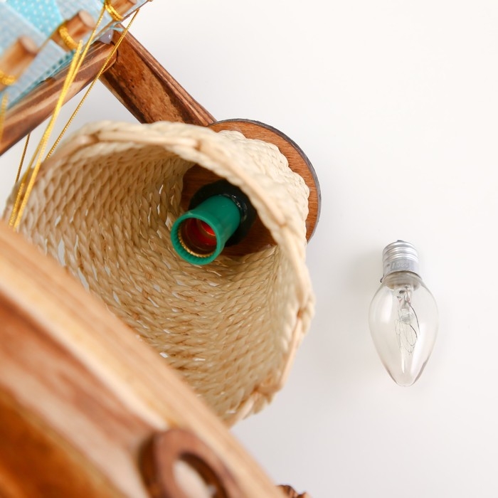 Настольная лампа "Корабль" Е12 24,5х9х22 см