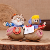 Оберег &laquo;Неразлучники&raquo;, семейный, микс