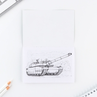 Подарочный набор блокнот А6, карандаши (2 шт.) и восковые мелки (4 шт.) &laquo;Успеха и побед&raquo;