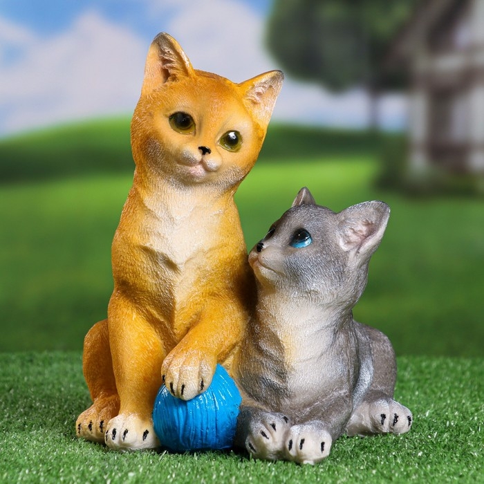Садовая фигура Садовая фигура "Котята" 20х18х24см