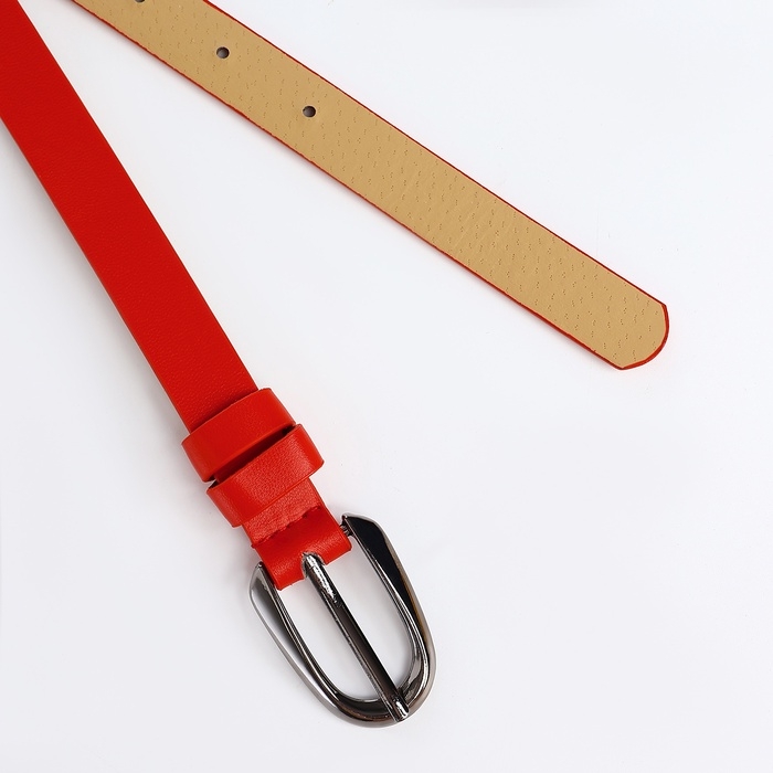 Ремень женский, ширина 1,6 см, пряжка металл, цвет Ремень женский, ширина 1,6 см, пряжка металл, цвет