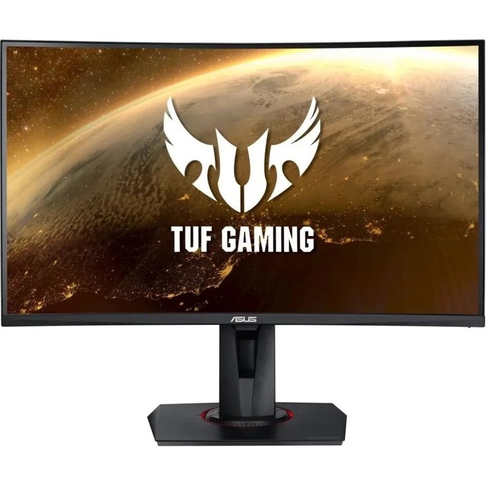Монитор ASUS TUF Gaming VG27VQ Curved, 27 Монитор ASUS TUF Gaming VG27VQ Curved, 27", VA,1920×1080, 165Гц,1 мс, HDMI, DP, DVI, чёрный