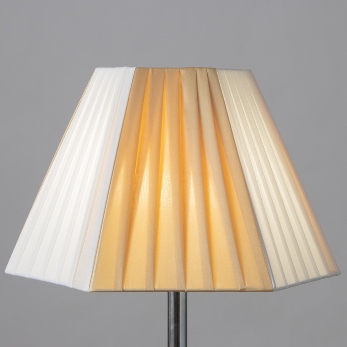 Абажур Абажур "Геометрия" бежевый белый Е27 28х28х21см