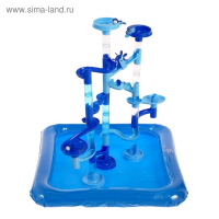 Конструктор марблс &laquo;Водный аттракцион&raquo;, 47 деталей, с бассейном