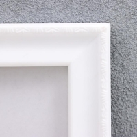 Фоторамка пластик L-6 15х21 см, белый (пластиковый экран) Фоторамка пластик L-6 15х21 см, белый (пластиковый экран)