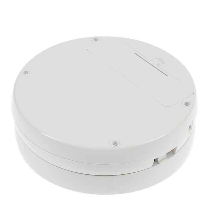 Зеркало Luazon KZ-09, подсветка, настольное, 30 &times; 16 &times; 16 см, увеличение х 10, USB, белое