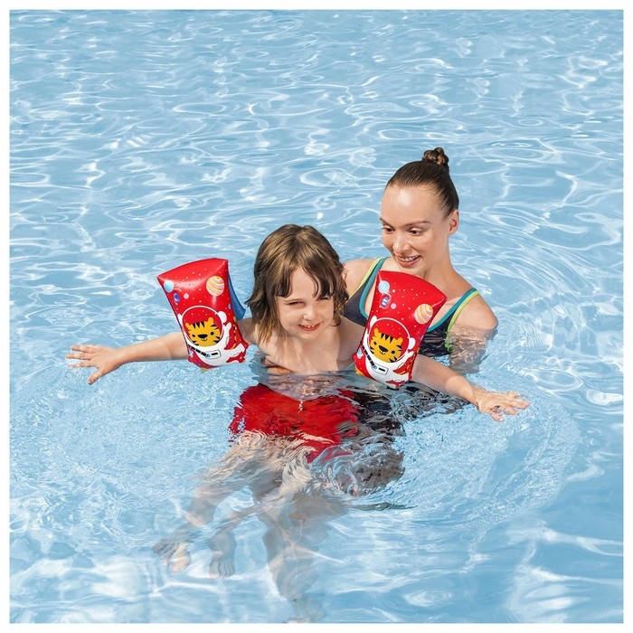 Нарукавники для плавания &laquo;Тигрёнок&raquo;, 30 x 15 см, от 5-12 лет, 32102