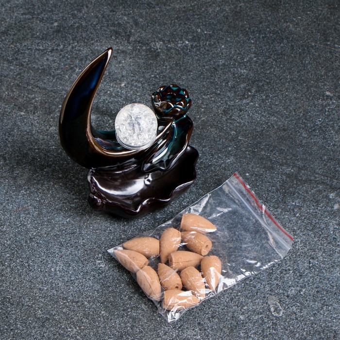 Подставка для благовоний Подставка для благовоний "Полумесяц" 10х5х13см