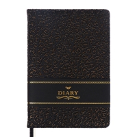 Ежедневник недатир A5 136л кожзам deVENTE. Arcadia,тв обл с пор,перф,ляс, бл70,черн Ежедневник недатир A5 136л кожзам deVENTE. Arcadia,тв обл с пор,перф,ляс, бл70,черн