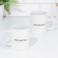 Набор кружек для двоих, сублимация "More amor", 2 кружки, 320 мл Набор кружек для двоих, сублимация "More amor", 2 кружки, 320 мл