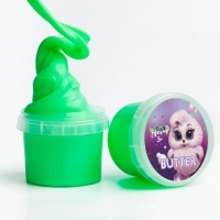 Слайм «Стекло», серия Butter, зелёный цвет, 75 г Слайм «Стекло», серия Butter, зелёный цвет, 75 г