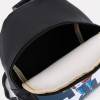 Рюкзак детский на молнии, &laquo;Выбражулька&raquo;, цвет синий