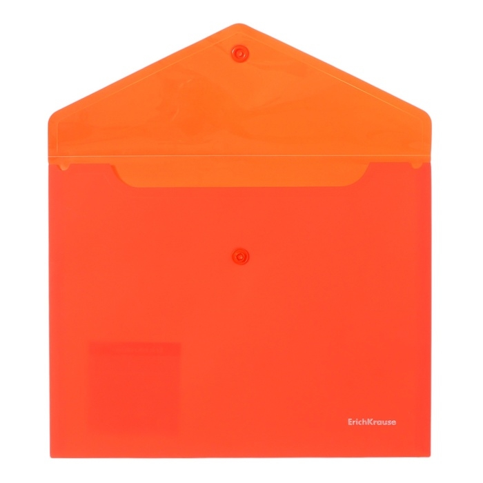 Папка-конверт на кнопке А5+, 180 мкм, ErichKrause Папка-конверт на кнопке А5+, 180 мкм, ErichKrause "Soft Caribbean Sunset", тиснение "Soft Touch", непрозрачная, микс