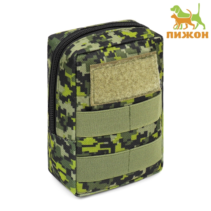 Подсумок для тактического жилета, размер 15 х 10 х 5 см, камуфляж Подсумок для тактического жилета, размер 15 х 10 х 5 см, камуфляж