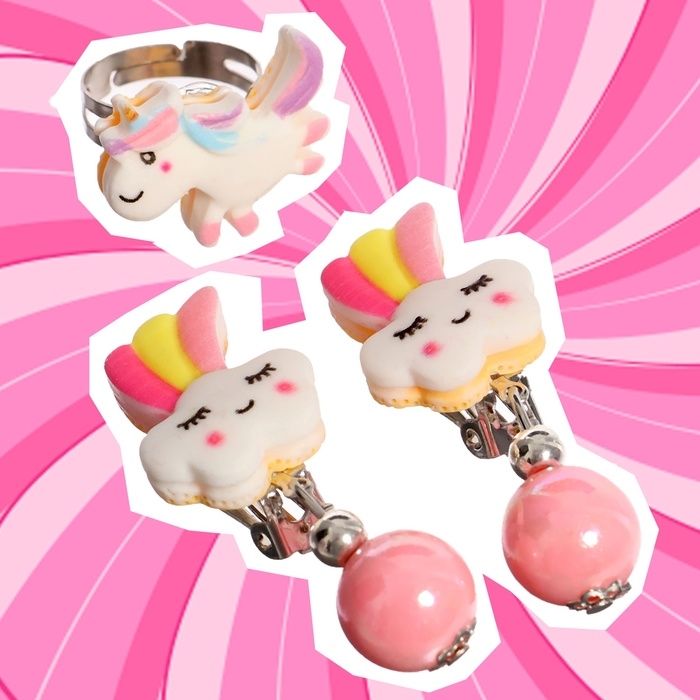 Детский игровой автомат &laquo;Любимый единорог&raquo; с игрушками, в наборе 6 шаров-сюрпризов