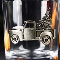 Новый год. Бокал для виски «С Новым годом», 230 мл Новый год. Бокал для виски «С Новым годом», 230 мл