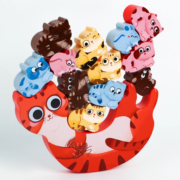 Балансир &laquo;Мама кошка&raquo; 12 &times; 19 &times; 2 см