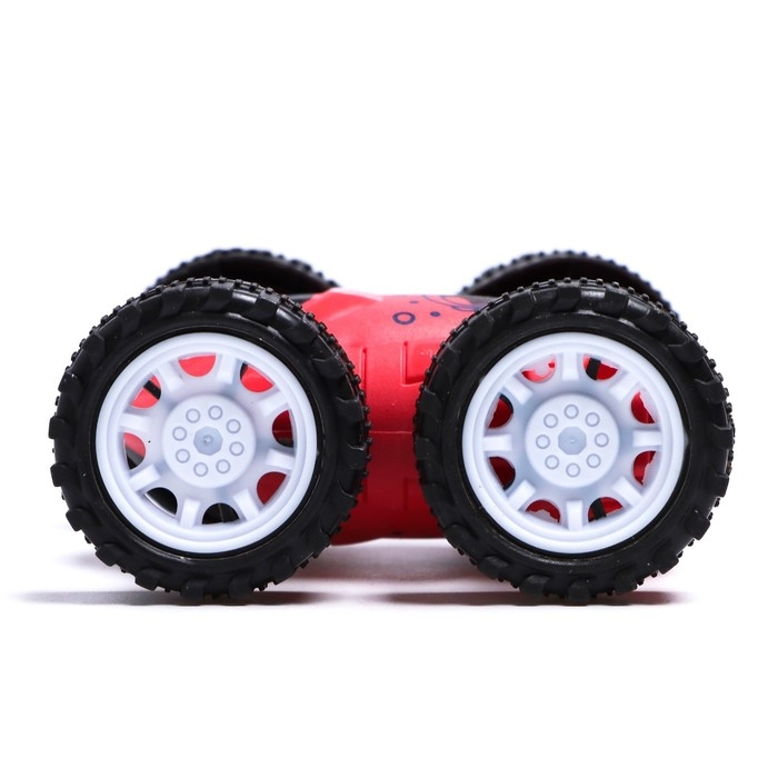 Перевёртыш инерционный &laquo;Машинка-перевертыш&raquo;, цвет красный