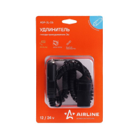 Прикуриватель-удлинитель, с витым шнуром, 3 м, 12/24 В, 5 А, до 60 Вт Прикуриватель-удлинитель, с витым шнуром, 3 м, 12/24 В, 5 А, до 60 Вт