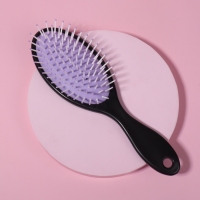 Расчёска массажная, 7 &times; 21,5 см, цвет МИКС