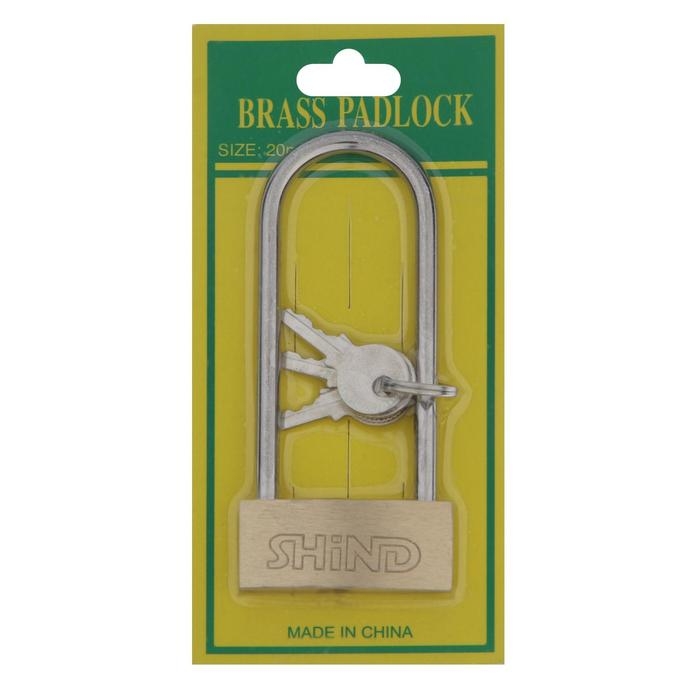 Замок навесной, тип 1, 42х90 мм, 3 ключа