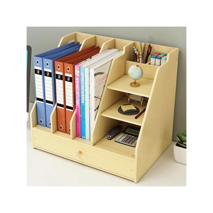 Органайзер-подставка настольный, deVENTE. WoodFort, 32,6 x 23,9 x 29,1 см, МДФ, картонная коробка Органайзер-подставка настольный, deVENTE. WoodFort, 32,6 x 23,9 x 29,1 см, МДФ, картонная коробка