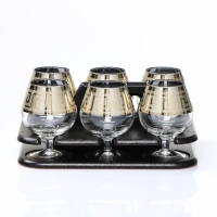 Мини-бар "Греция" барная стойка, 6 бокалов бренди Мини-бар "Греция" барная стойка, 6 бокалов бренди