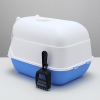 Туалет-домик 35 х 50 х 35 см, голубой