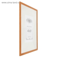 Фоторамка сосна орех 1/5 40х50 см