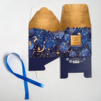 Коробка подарочная новогодняя складная «Новогоднее волшебство», 12 х 12 х 12 см, Новый год Коробка подарочная новогодняя складная «Новогоднее волшебство», 12 х 12 х 12 см, Новый год