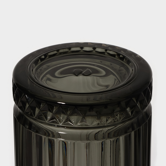 Набор стеклянных стаканов Elysia, 445 мл, 4 шт, цвет серый