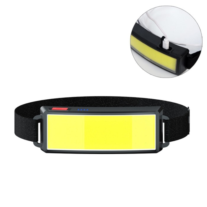 Фонарь налобный аккумуляторный, 5 Вт, TM -G14, 1200 мАч, COB, USB, 12.5 х 4.7 см Фонарь налобный аккумуляторный, 5 Вт, TM -G14, 1200 мАч, COB, USB, 12.5 х 4.7 см