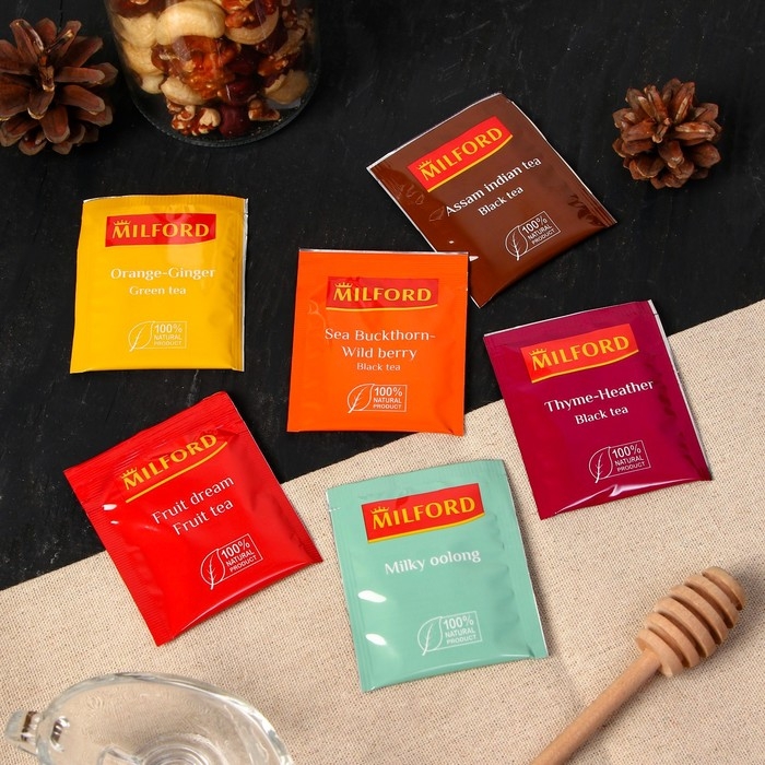 Набор Мёд-суфле 90г с чаем 52,5г Набор Мёд-суфле 90г с чаем 52,5г