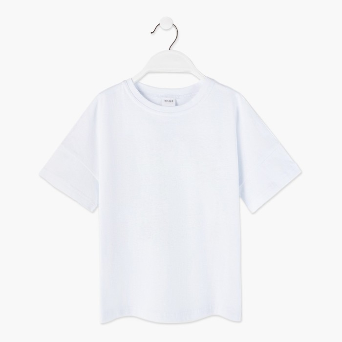 Футболка детская MINAKU Future, цвет белый, рост 116 Футболка детская MINAKU Future, цвет белый, рост 116