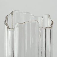 Ваза для цветов «Кристал» из прозрачного стекла 30×12×12 см Ваза для цветов «Кристал» из прозрачного стекла 30×12×12 см