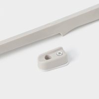 Ложка для обуви с магнитным держателем, 61,5&times;4,1&times;2 см, цвет платиновый